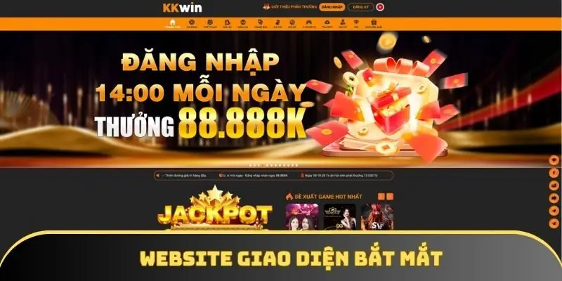 Website giao diện bắt mắt